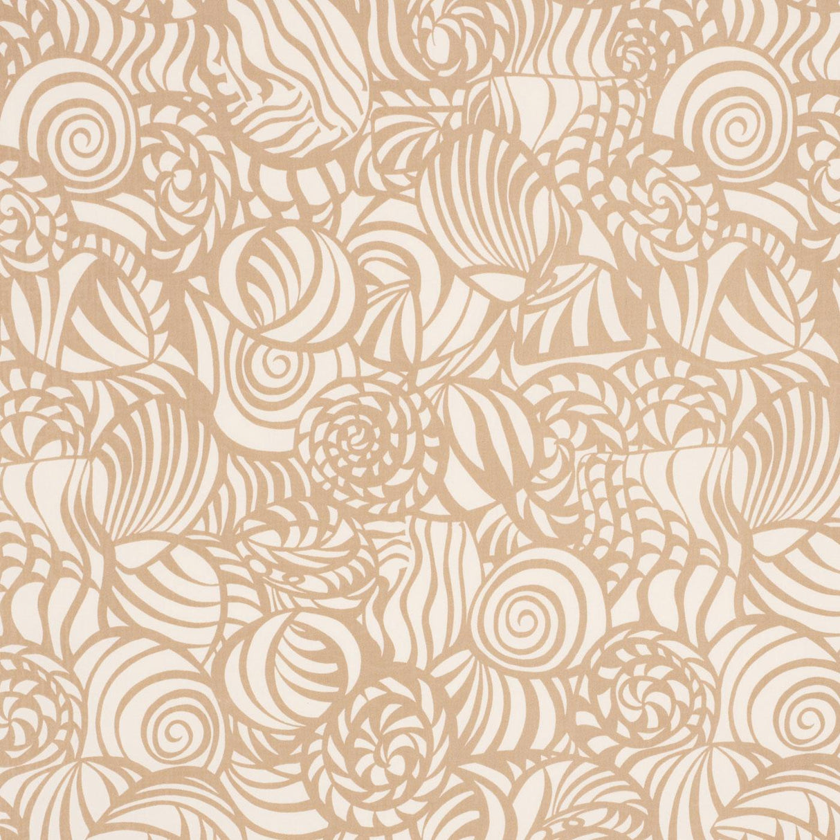 Schumacher Seashells Indoor/Outdoor Sand Fabric