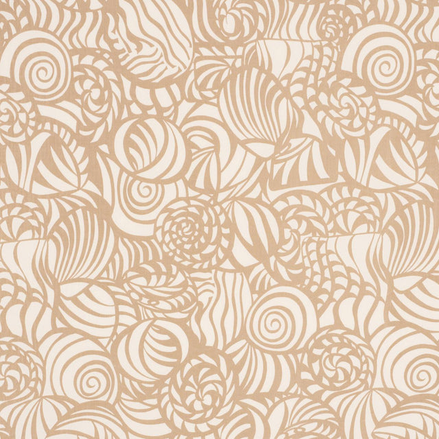 Schumacher Seashells Indoor/Outdoor Sand Fabric