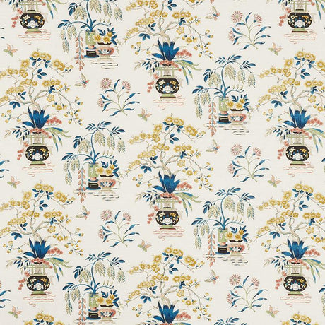 Schumacher Ming Vase Multi Fabric