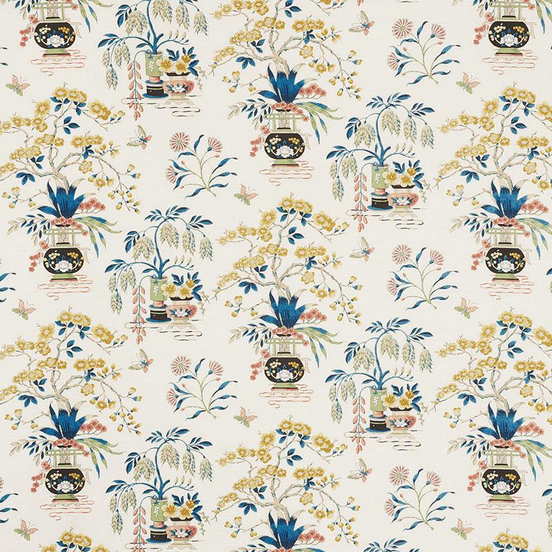 Schumacher Ming Vase Multi Fabric