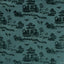 Brunschwig & Fils LA PAGODE VELVET TEAL Upholstery Fabric