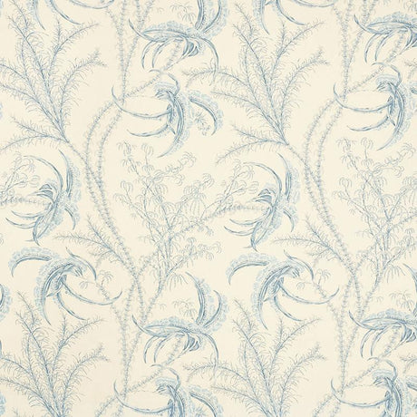 Schumacher Ocean Toile Delft Fabric