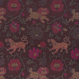 Schumacher Khotan Weave Aubergine Fabric
