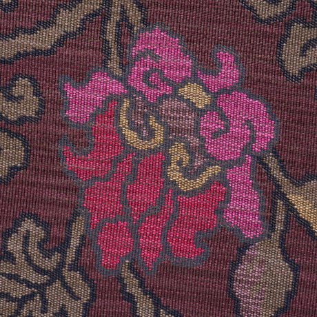 Schumacher Khotan Weave Aubergine Fabric