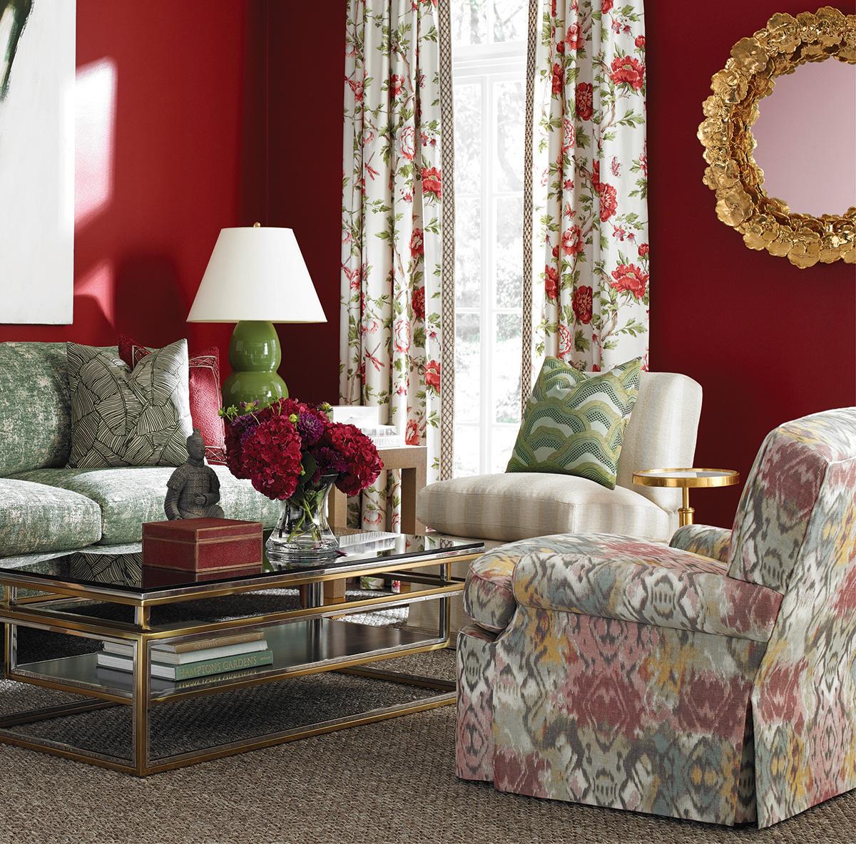 Brunschwig & Fils LES ECORCES WOVEN EMERALD Upholstery Fabric