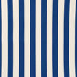 Schumacher Cabana Stripe Indoor/Outdoor Indigo Fabric