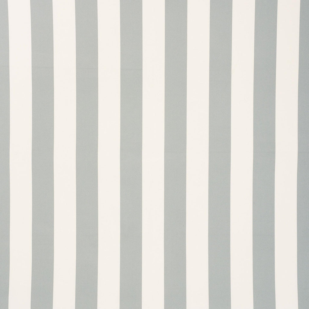 Schumacher Cabana Stripe Indoor/Outdoor Grey Fabric