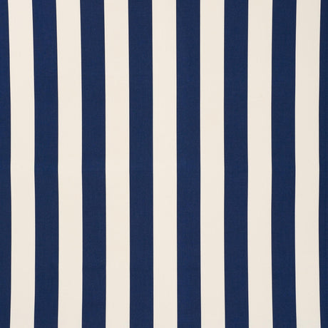 Schumacher Cabana Stripe Indoor/Outdoor Navy Fabric