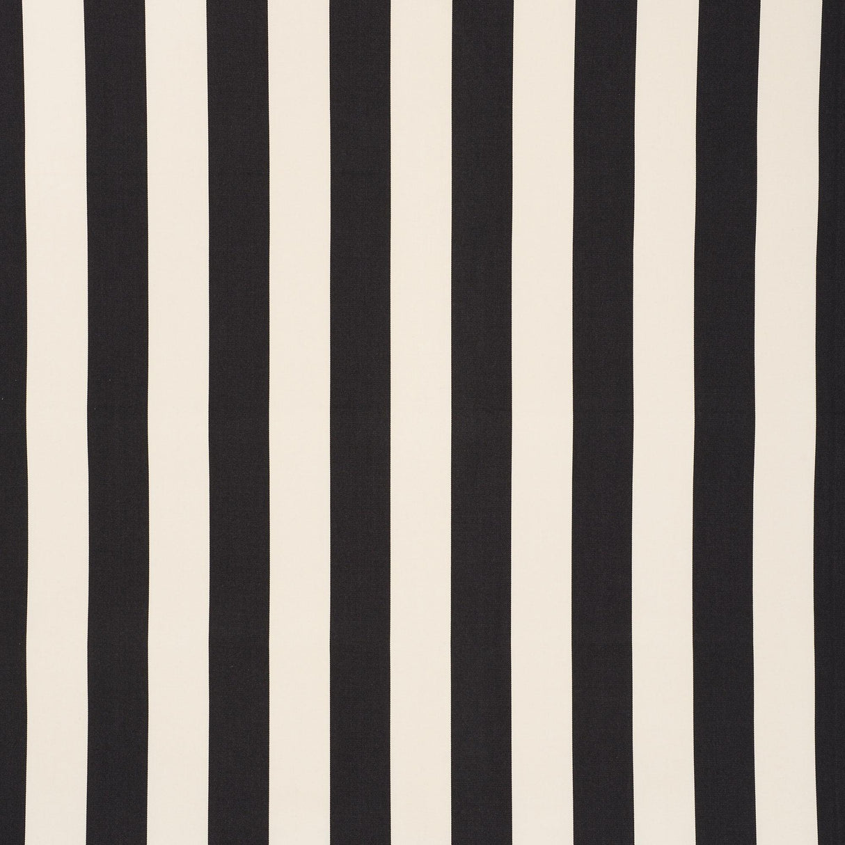 Schumacher Cabana Stripe Indoor/Outdoor Black Fabric