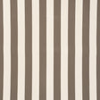 Schumacher Cabana Stripe Indoor/Outdoor Taupe Fabric