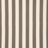 Schumacher Cabana Stripe Indoor/Outdoor Taupe Fabric