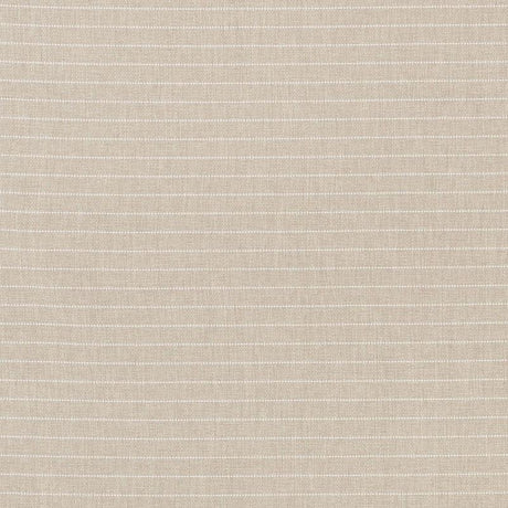 Schumacher Manning Stripe Indoor/Outdoor White/Natural Fabric