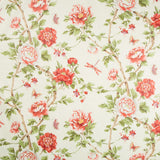 Brunschwig & Fils LES PIVOINES PRINT RED Fabric