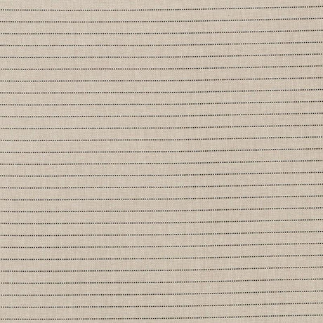 Schumacher Manning Stripe Indoor/Outdoor Black/Natural Fabric