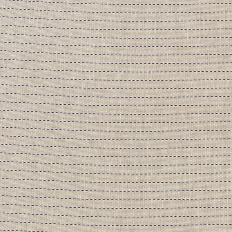 Schumacher Manning Stripe Indoor/Outdoor Blue/Natural Fabric