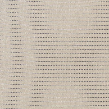 Schumacher Manning Stripe Indoor/Outdoor Blue/Natural Fabric
