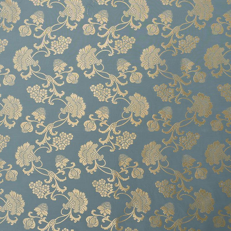 Schumacher Margaux Ciel Shimmer Fabric