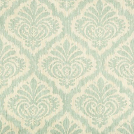 Brunschwig & Fils DURBAR TAIT STRIE II AQUA Upholstery Fabric