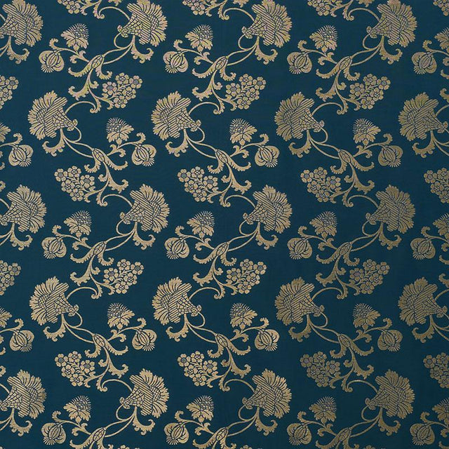 Schumacher Margaux Peacock Shimmer Fabric