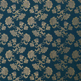 Schumacher Margaux Peacock Shimmer Fabric