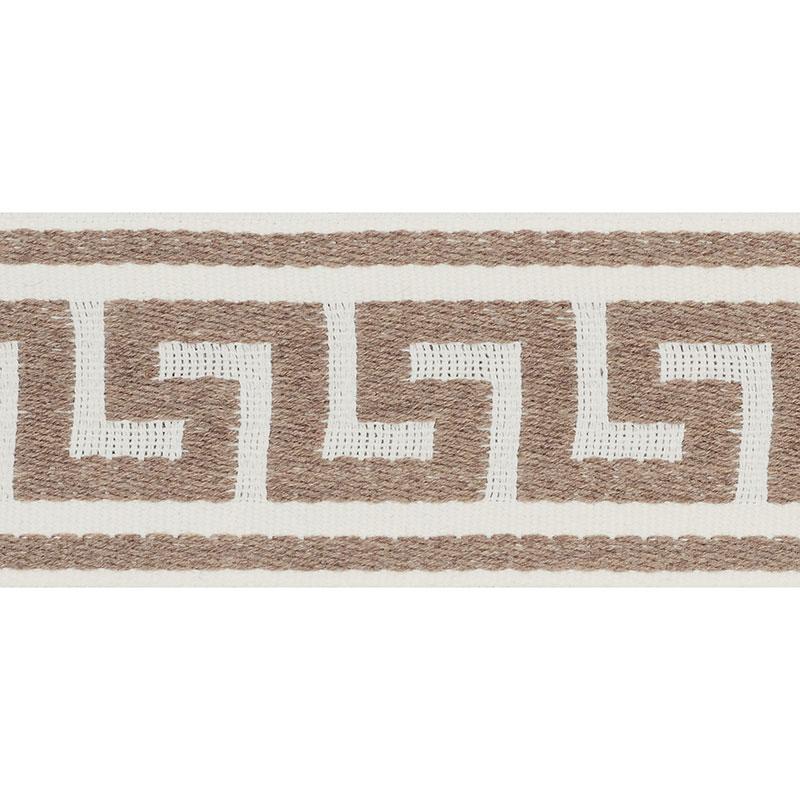 Schumacher Taupe Ganton Tape Indoor/Outdoor