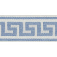 Schumacher Blue Ganton Tape Indoor/Outdoor