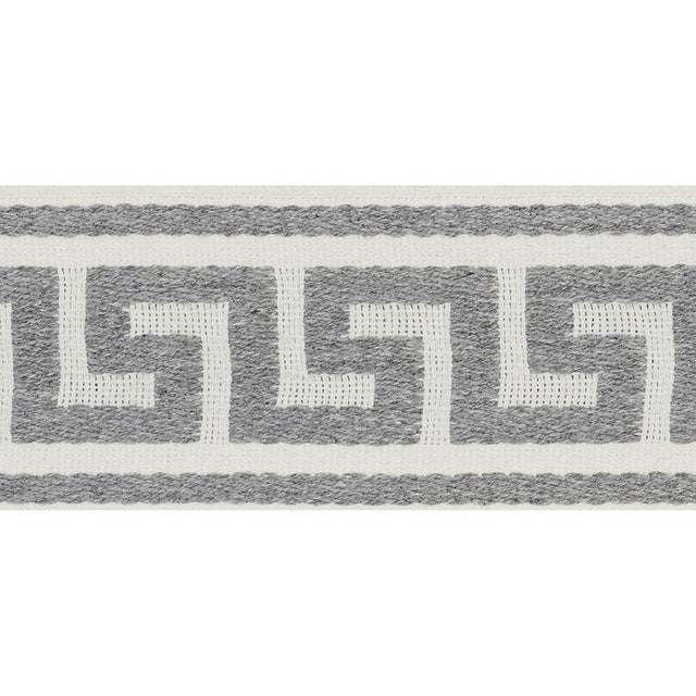 Schumacher Grey Ganton Tape Indoor/Outdoor