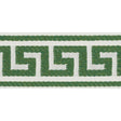 Schumacher Green Ganton Tape Indoor/Outdoor
