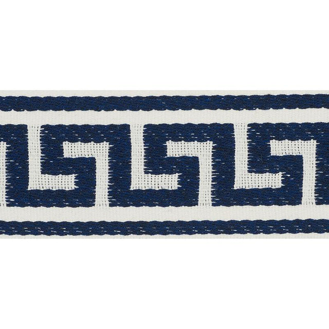 Schumacher Navy Ganton Tape Indoor/Outdoor