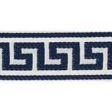 Schumacher Ganton Tape Indoor/Outdoor Navy Trim