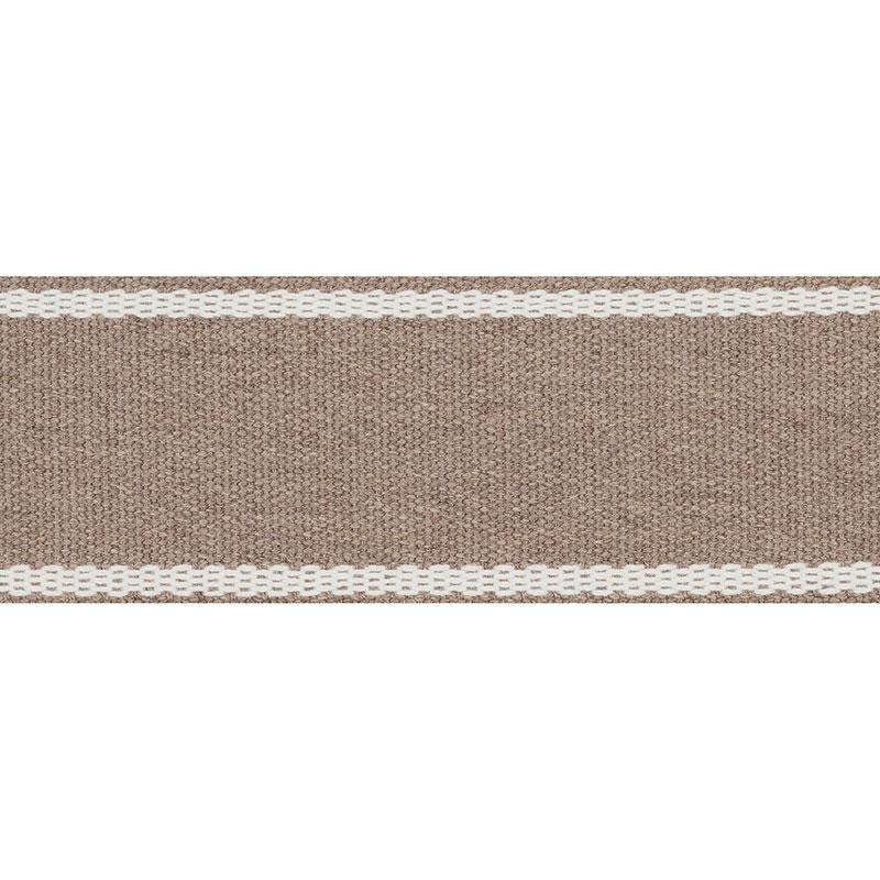 Schumacher Sullivan Tape Indoor/Outdoor Taupe Trim
