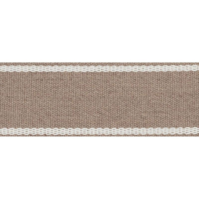 Schumacher Sullivan Tape Indoor/Outdoor Taupe Trim