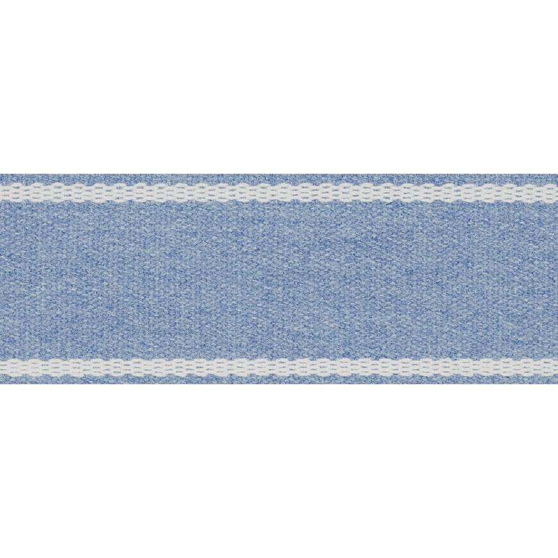 Schumacher Sullivan Tape Indoor/Outdoor Blue Trim