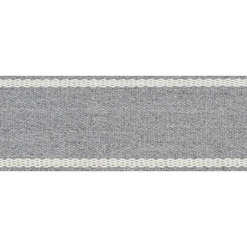 Schumacher Sullivan Tape Indoor/Outdoor Grey Trim