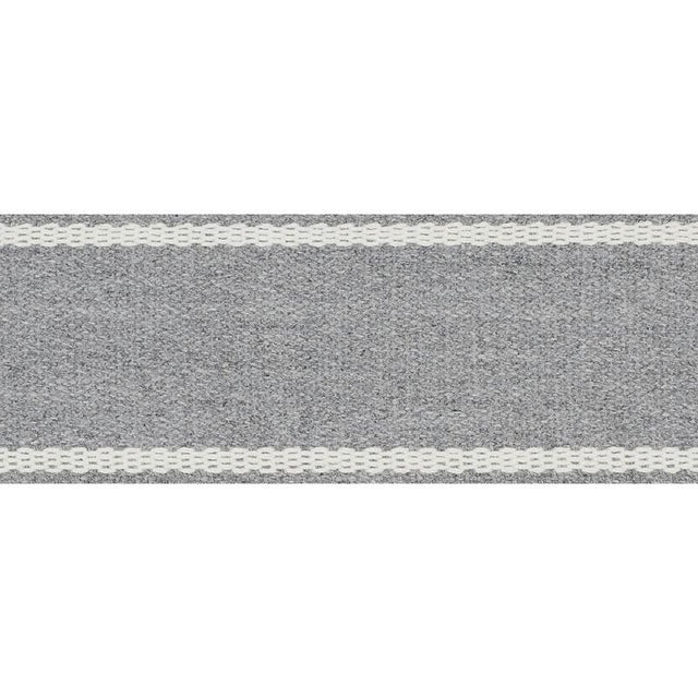Schumacher Sullivan Tape Indoor/Outdoor Grey Trim