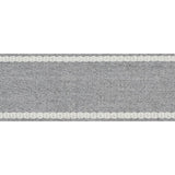 Schumacher Sullivan Tape Indoor/Outdoor Grey Trim