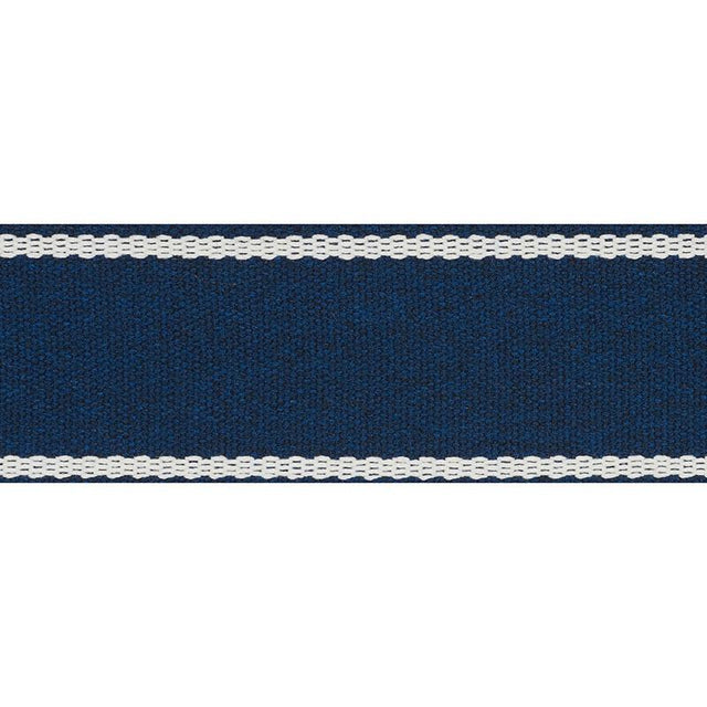 Schumacher Sullivan Tape Indoor/Outdoor Navy Trim