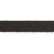 Schumacher Black Eubie Lip Cord Indoor/Outdoor