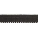 Schumacher Black Eubie Lip Cord Indoor/Outdoor