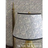 Schumacher Black Eubie Lip Cord Indoor/Outdoor