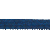 Schumacher Eubie Lip Cord Indoor/Outdoor Navy Trim