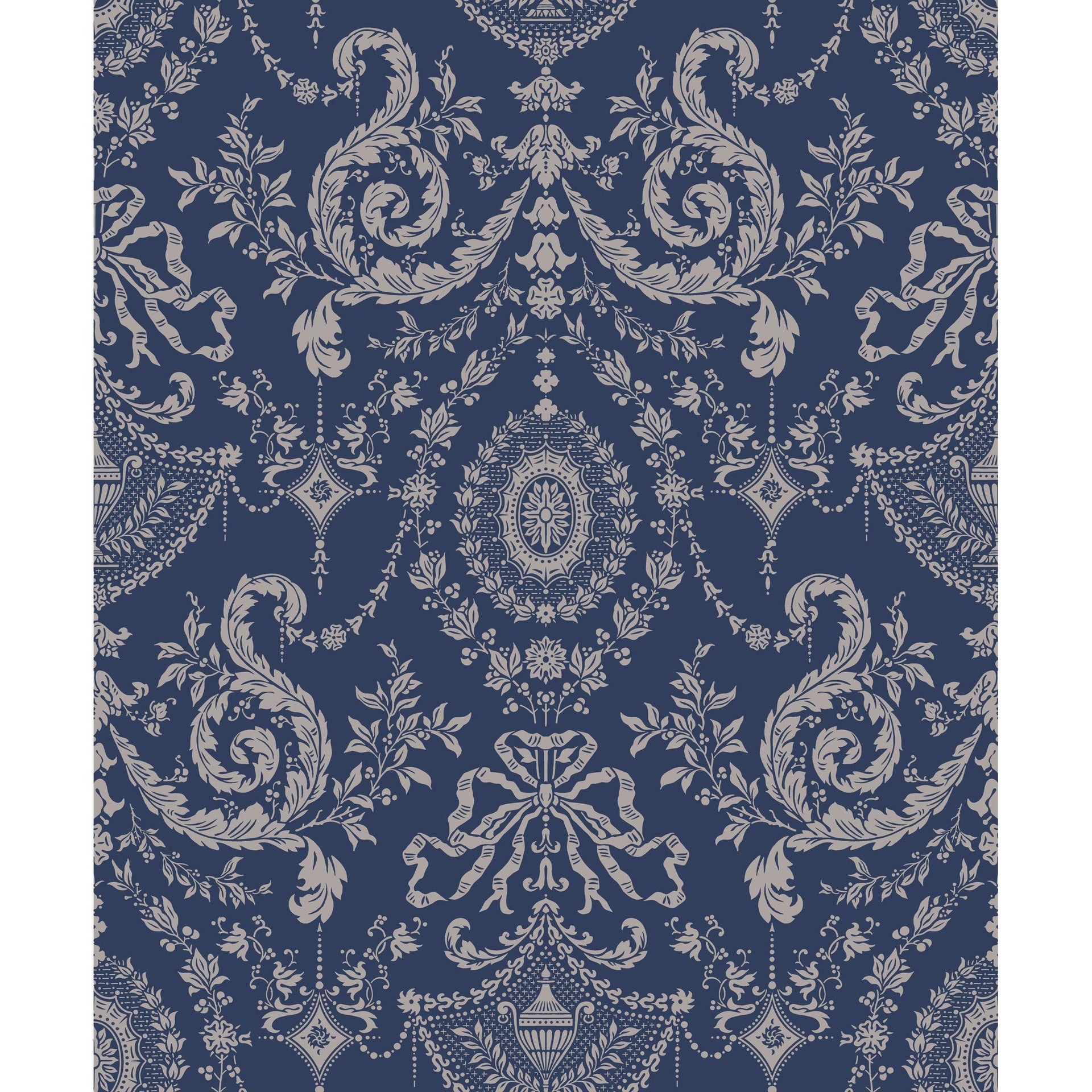 Cole & Son Woolverston Blue Wallpaper