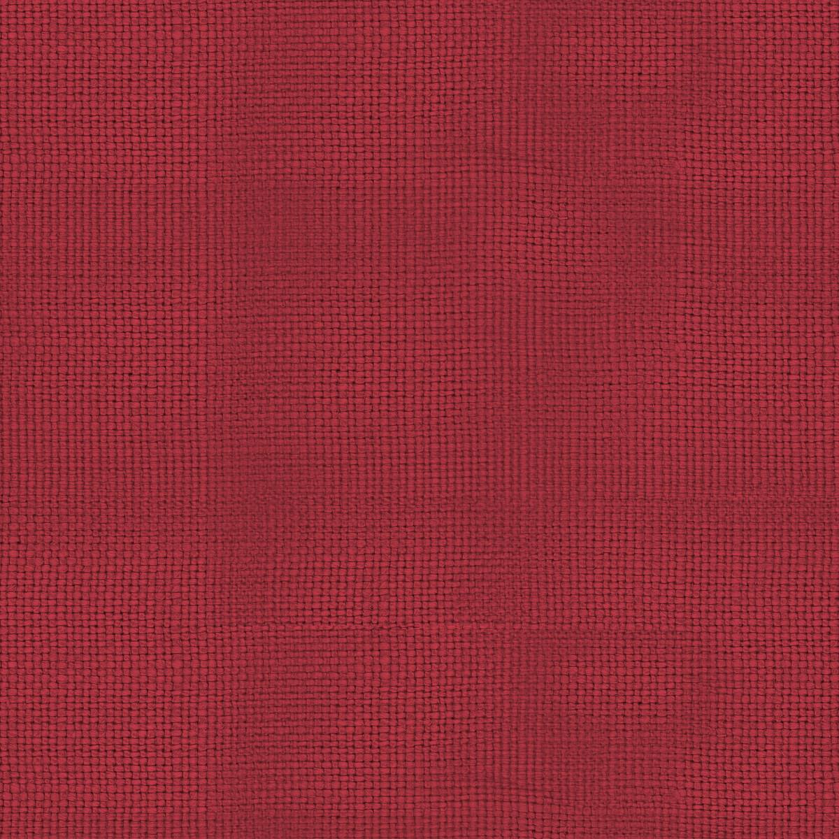 Brunschwig & Fils BANKERS LINEN RED Fabric