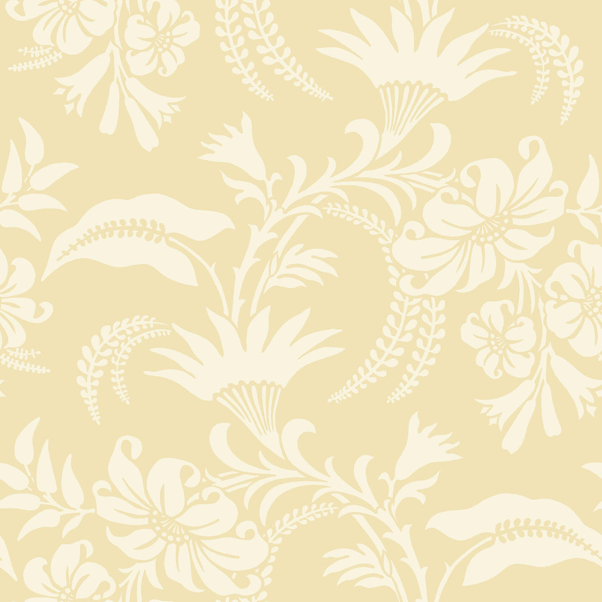 Cole & Son CRANLEY YELLOW Wallpaper