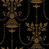 Cole & Son DORSET NOIR Wallpaper