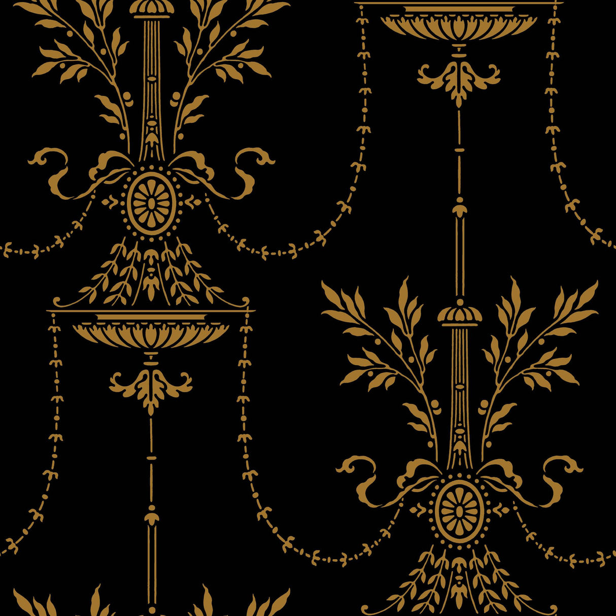 Cole & Son DORSET NOIR Wallpaper