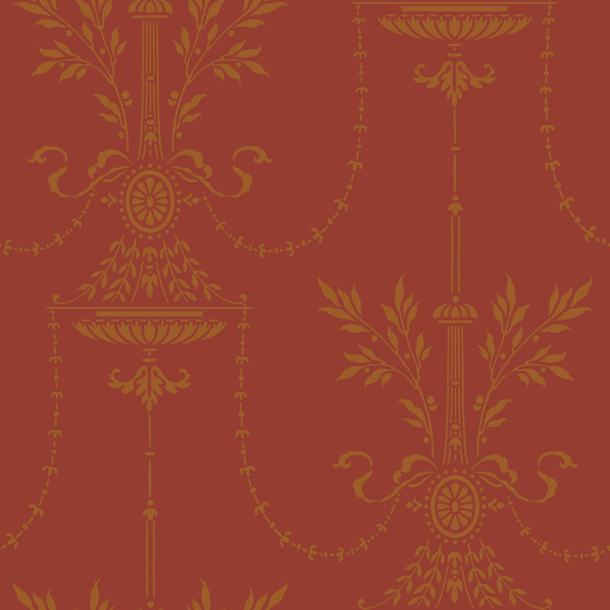 Cole & Son DORSET ROUGE Wallpaper