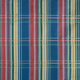 Brunschwig & Fils LA COMELLE PLAID BLUE Upholstery Fabric