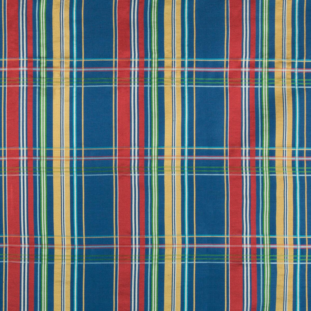 Brunschwig & Fils LA COMELLE PLAID BLUE Fabric