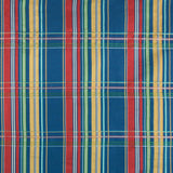 Brunschwig & Fils LA COMELLE PLAID BLUE Fabric